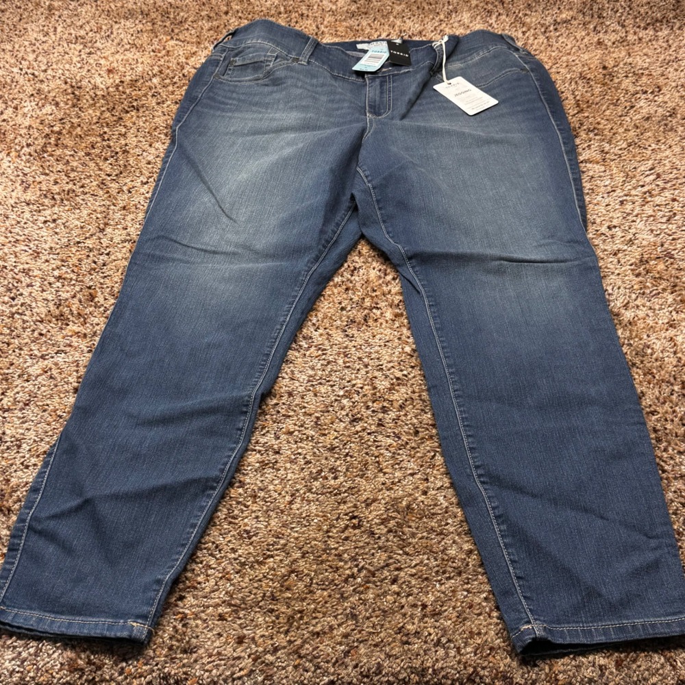 Torrid Denim Jegging Catalina Tall Medium Blue Skinny Jeans 10957923 Womens 20T
